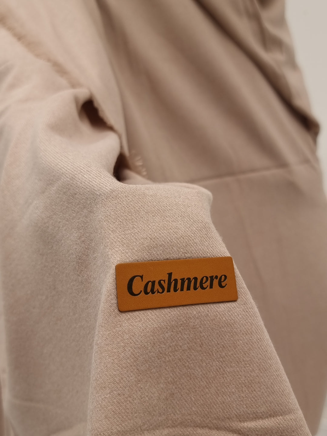 Woolen Cashmere Shawl-Warm Sand