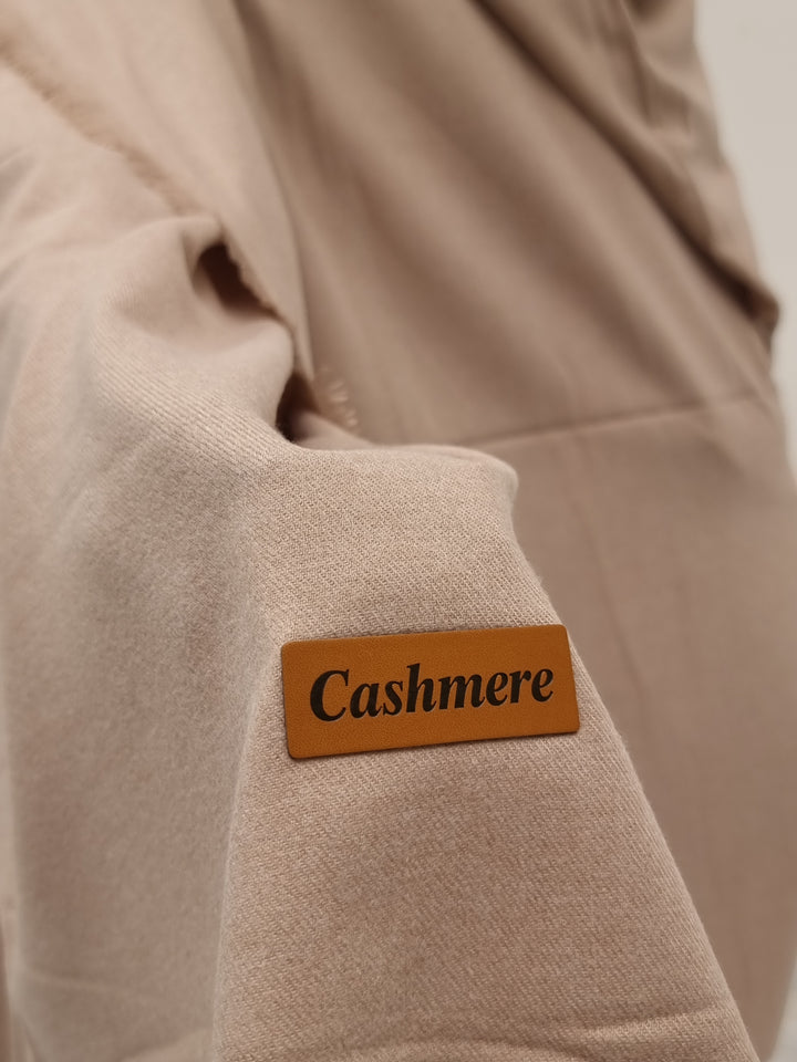 Woolen Cashmere Shawl-Warm Sand