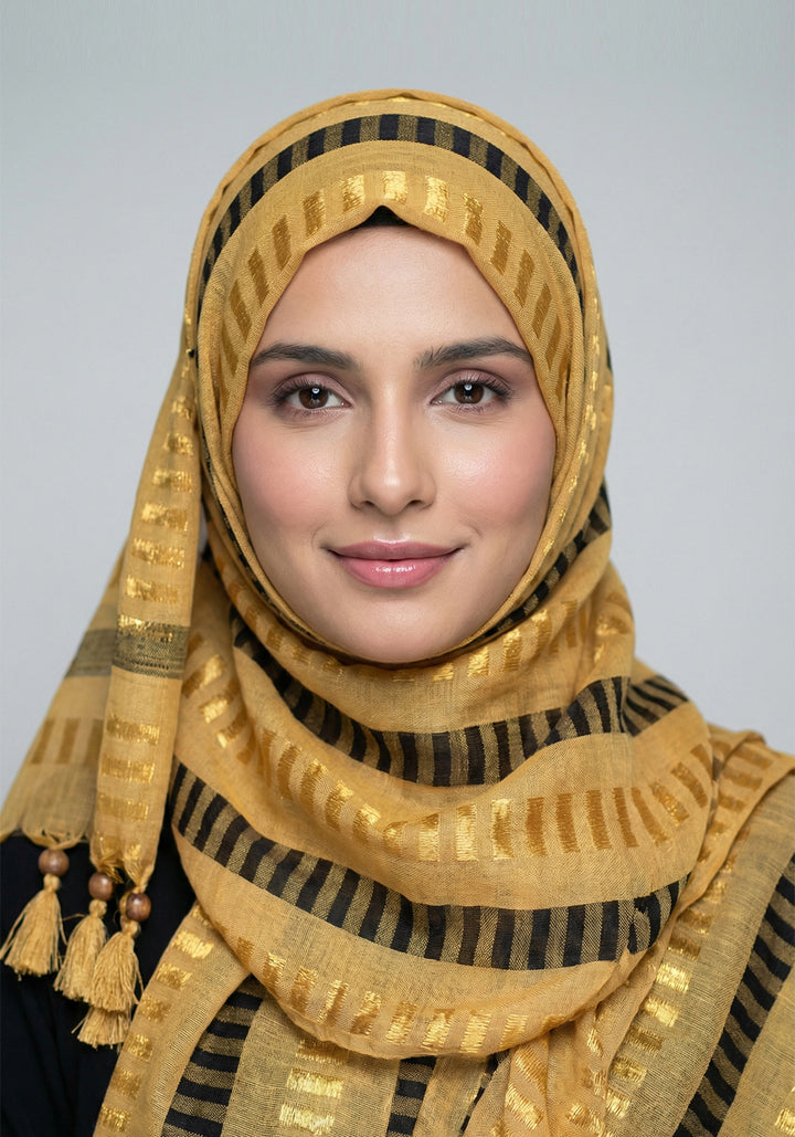 Tanvi Hijab - Yellow