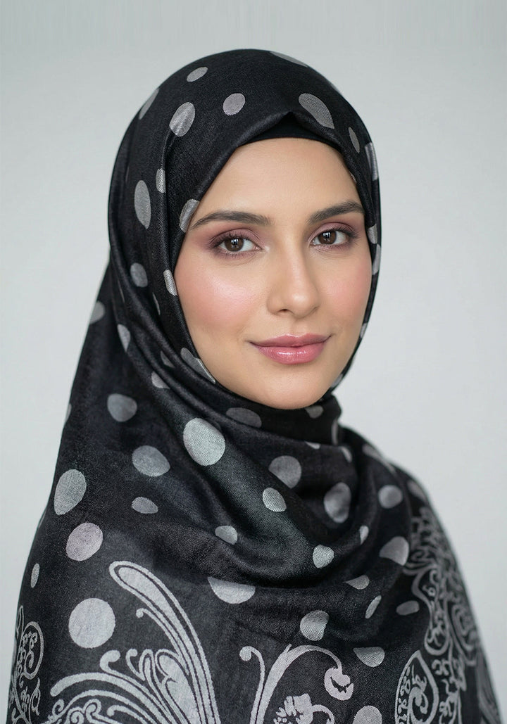 Kimiya Hijab - Charcoal