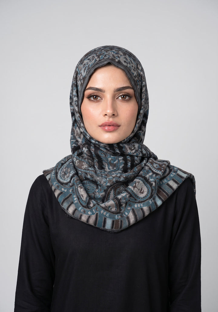 Breeze Kani Pashmina Hijab - Black