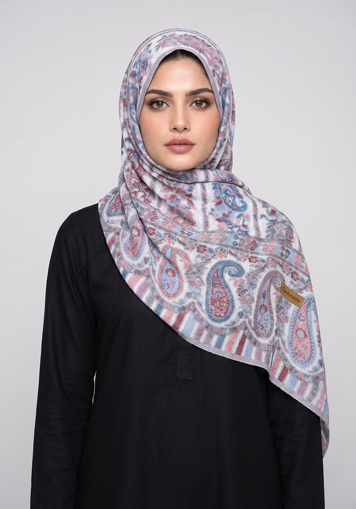 Breeze Kani Pashmina Hijab - White
