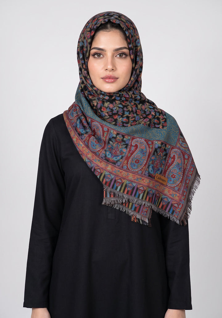 Warda Kani Pashmina Hijab - Multi Color