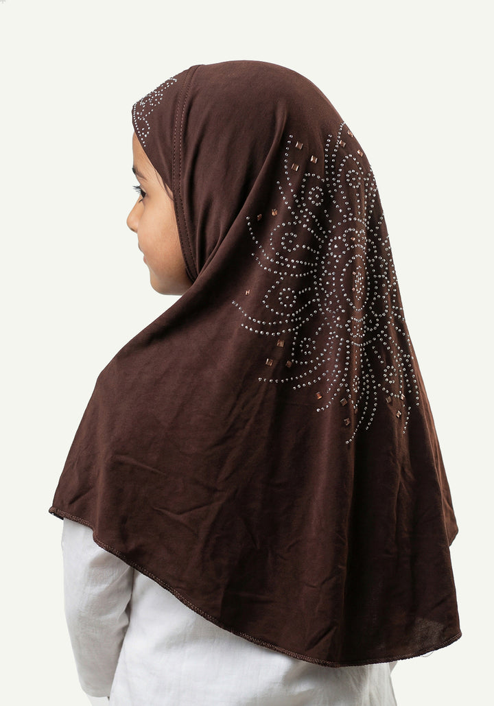 Kids Makhna Mirror - Dark Brown