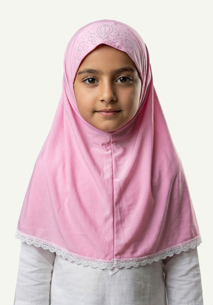 Kids Makhna Mirror - Baby Pink