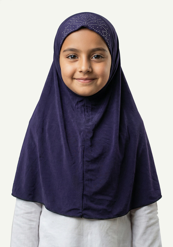 Kids Makhna Mirror -Dark Purple