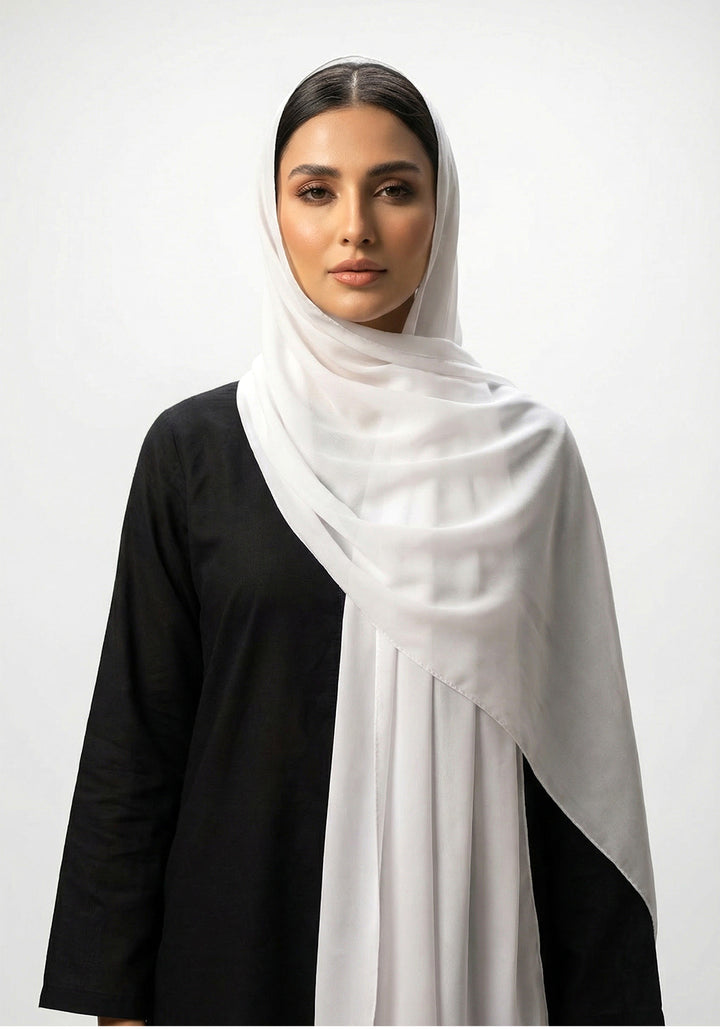 Solid Chiffon Ash Grey
