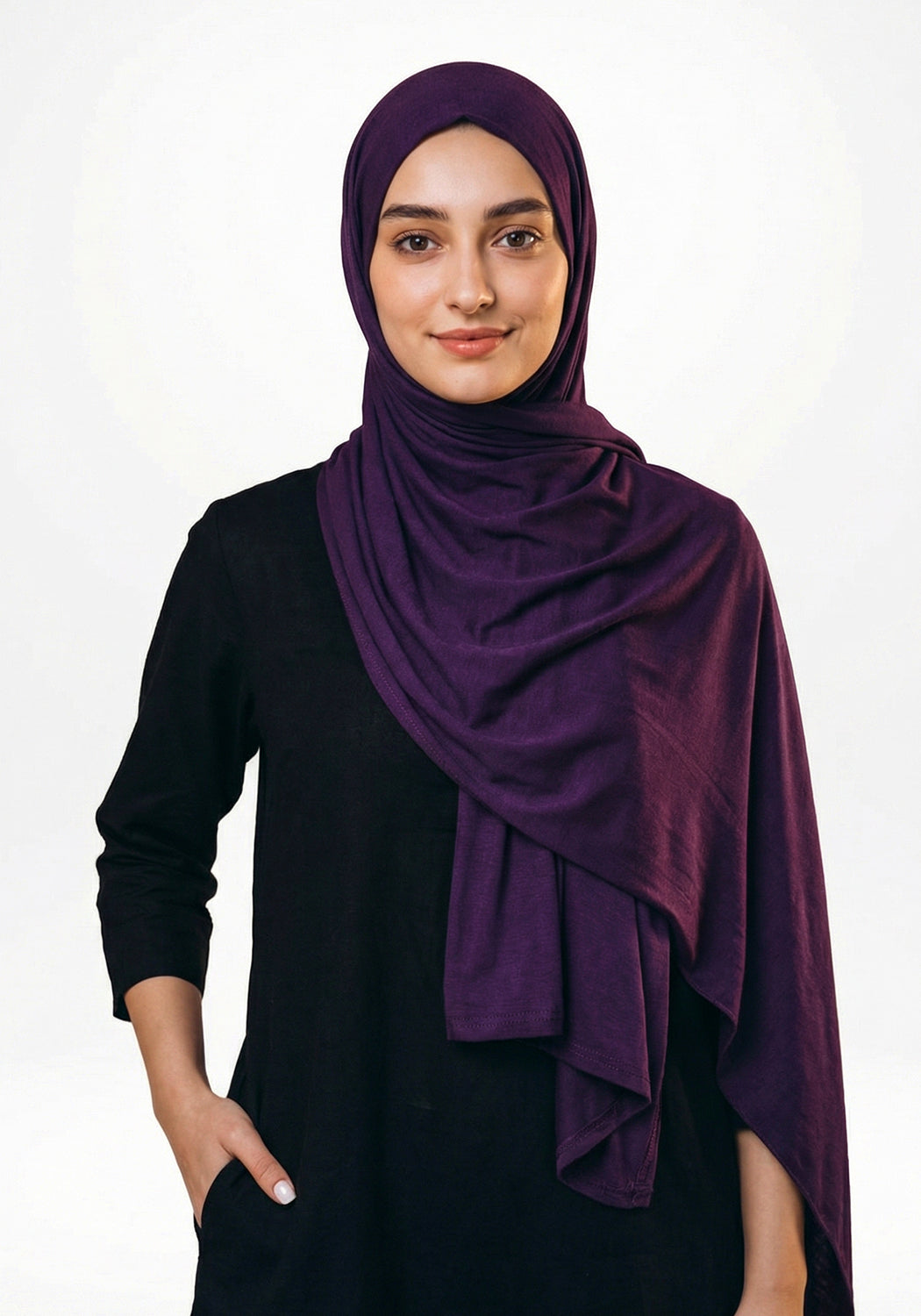 Jersey Plain-Dark Purple