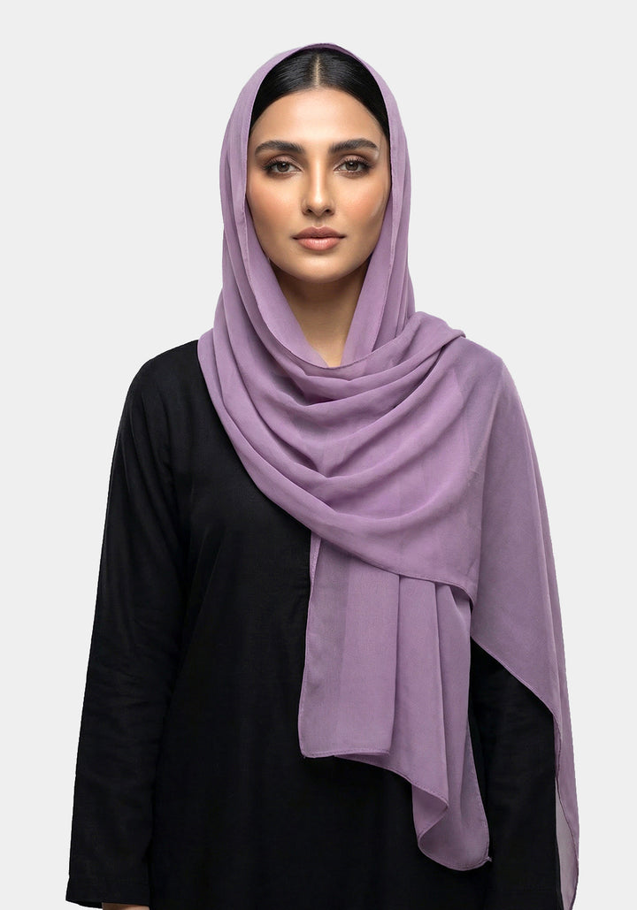Solid Chiffon Lilac