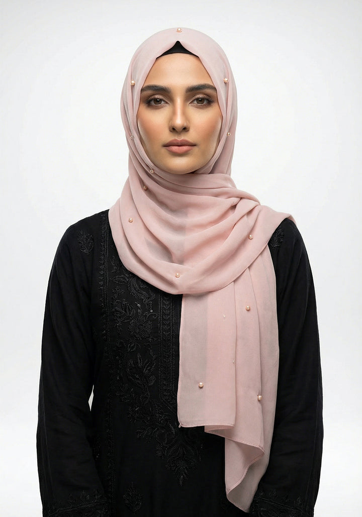 Maya Chiffon Hijabs - Beige