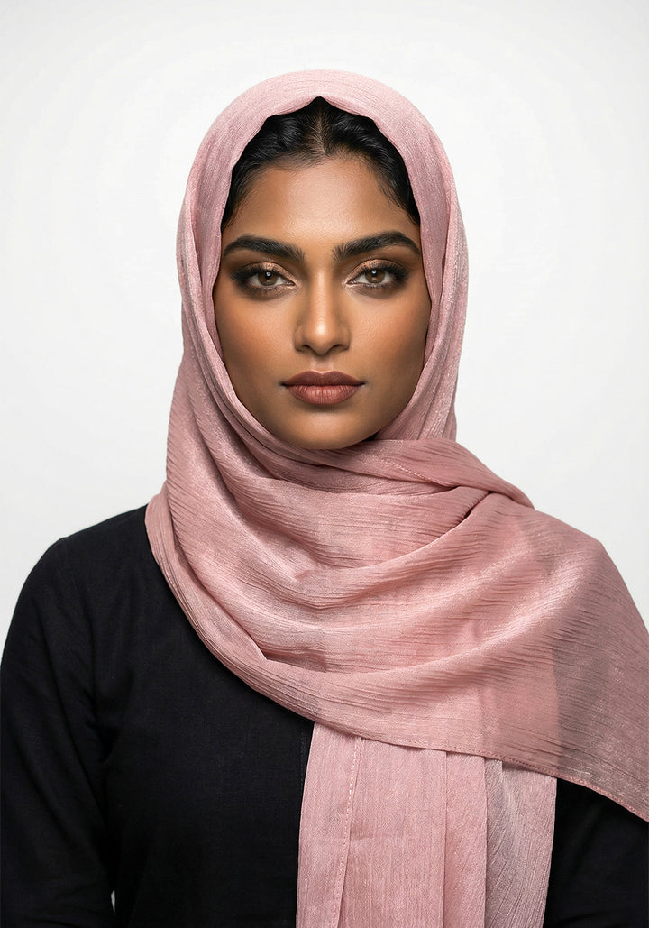 Banarsi Silk-Powder Pink