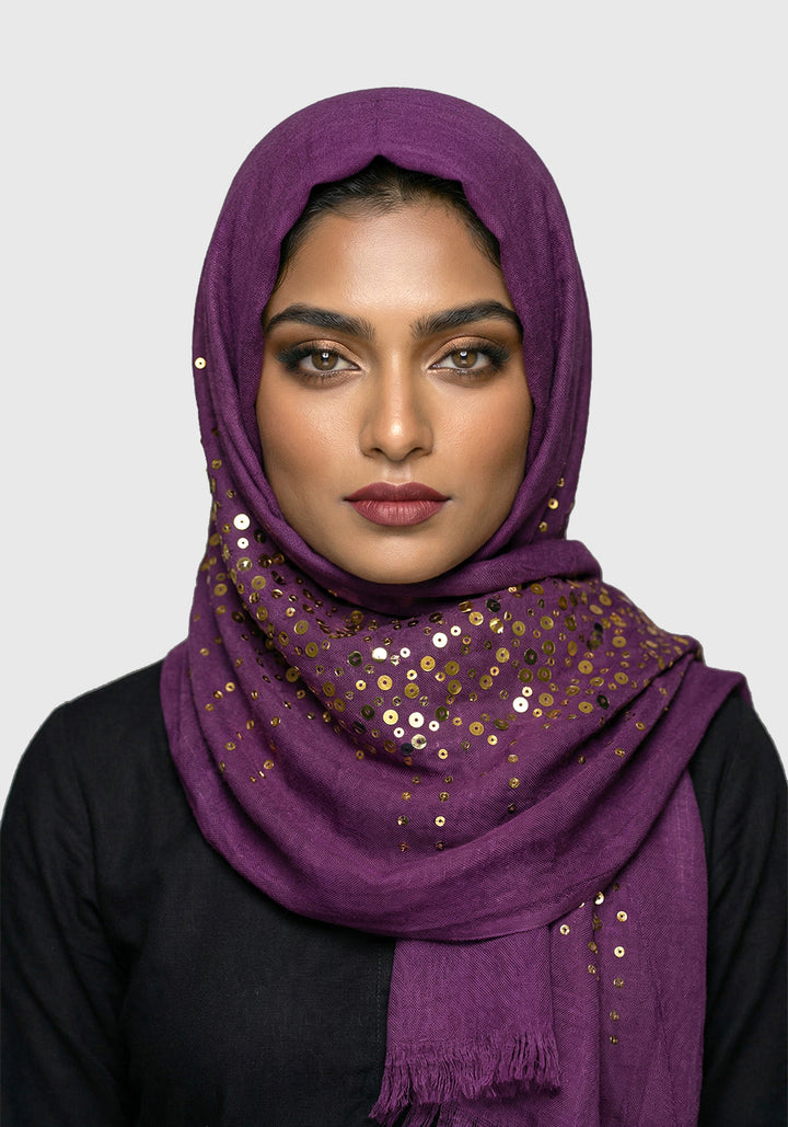 Turkish Square-Strip-Purple