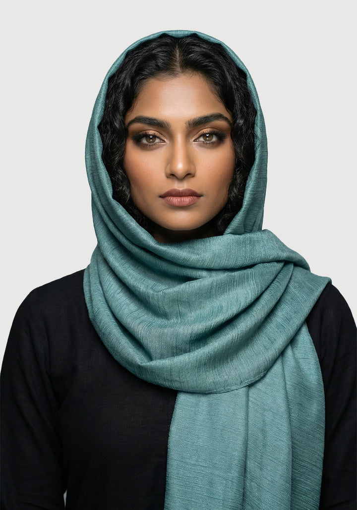 Banarsi Silk-Soft Green