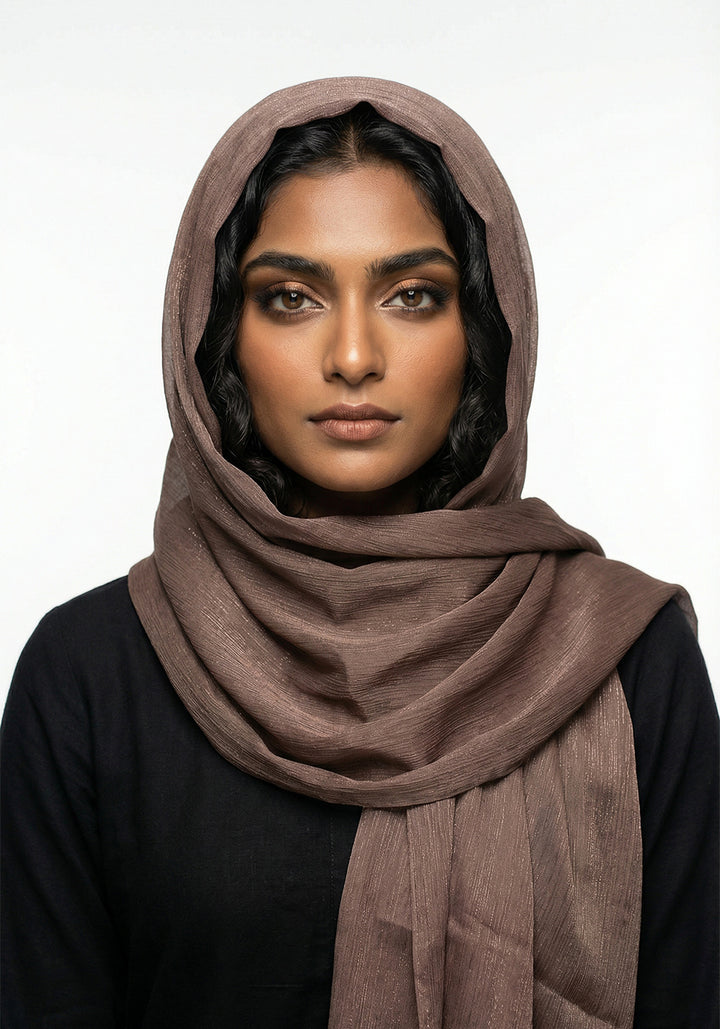 Metallic Chiffon-Honey