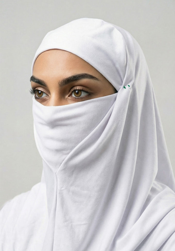 Meera Ready to Wear Hijab-White