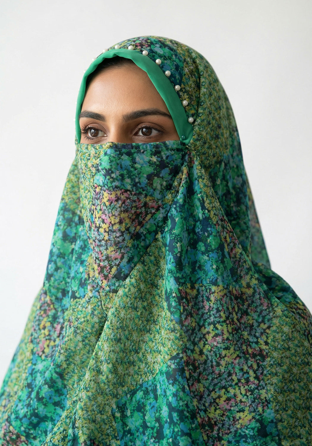 Makhana Double Layered (Green Printed)