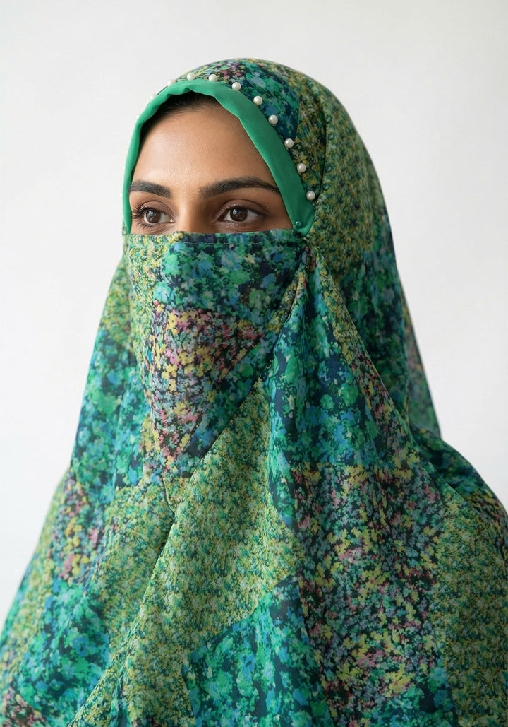 Makhana Double Layered (Green Printed)