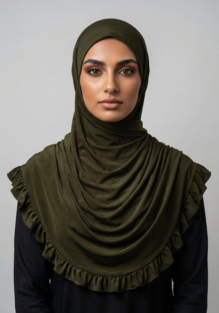 Saaiha HIjab-Olive