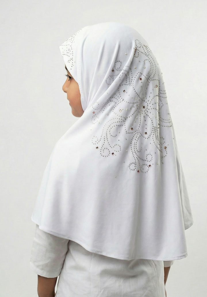 Kids Makhna Mirror - White