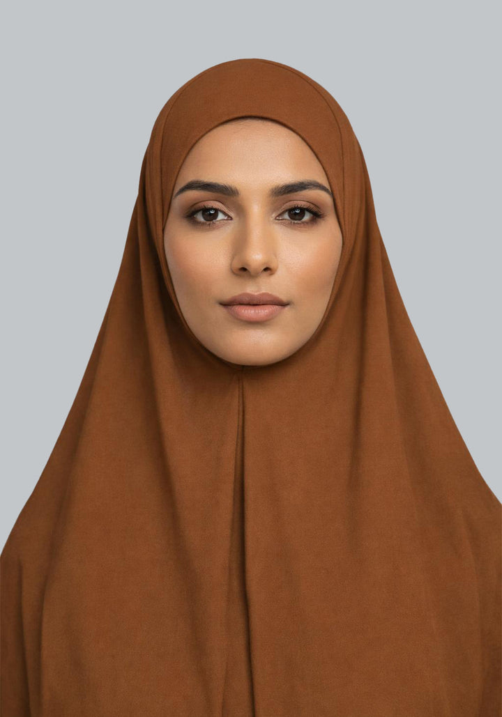 Makhna Hijab - Brown