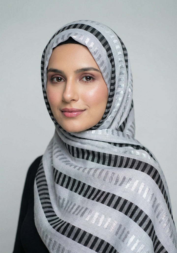 Tanvi Hijab - grey