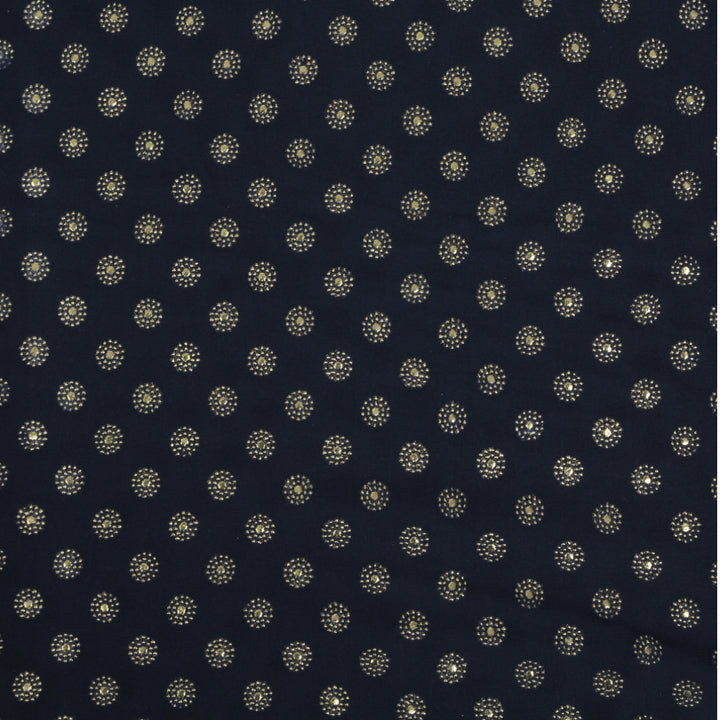 Chiffon Due Drop-Navy Blue