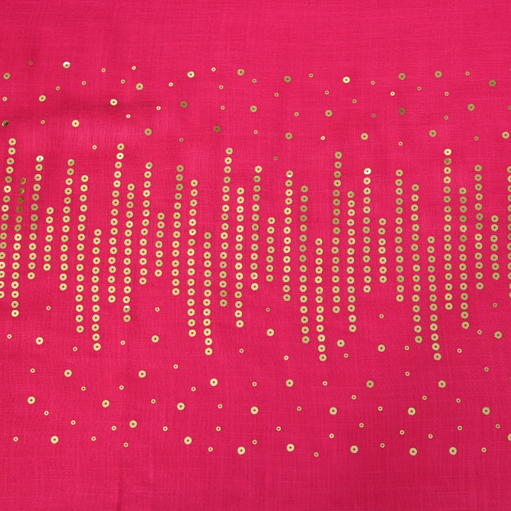 Trukish Square-Strip-Shocking Pink