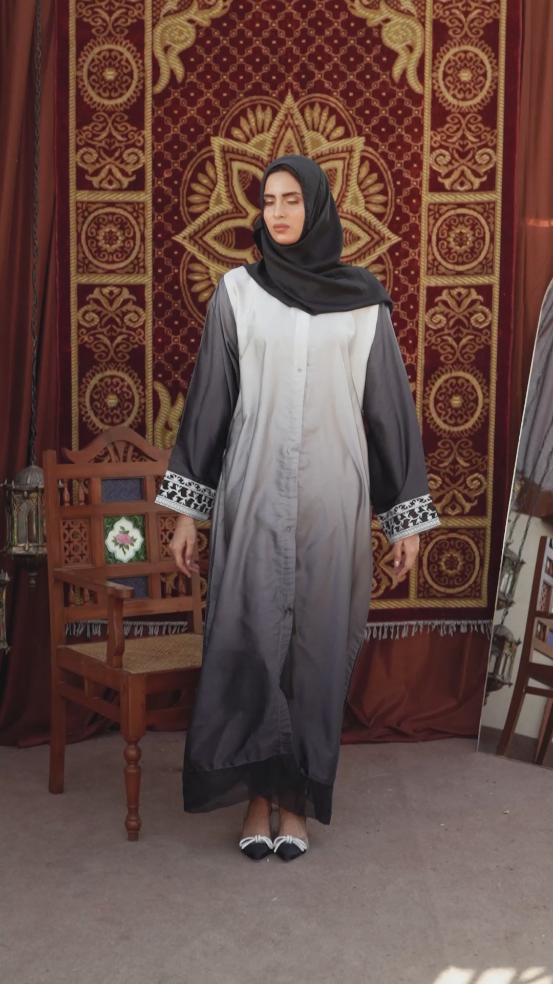 Twilight Weave Abaya - Signature