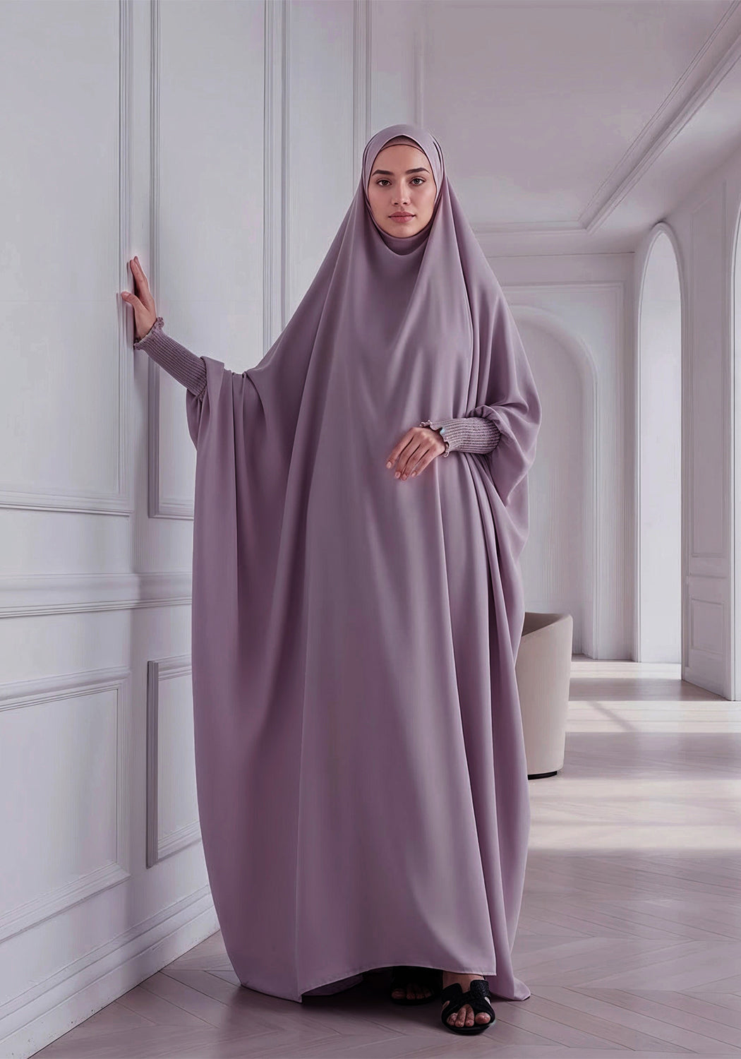 Saudi Jilbab - Lilac