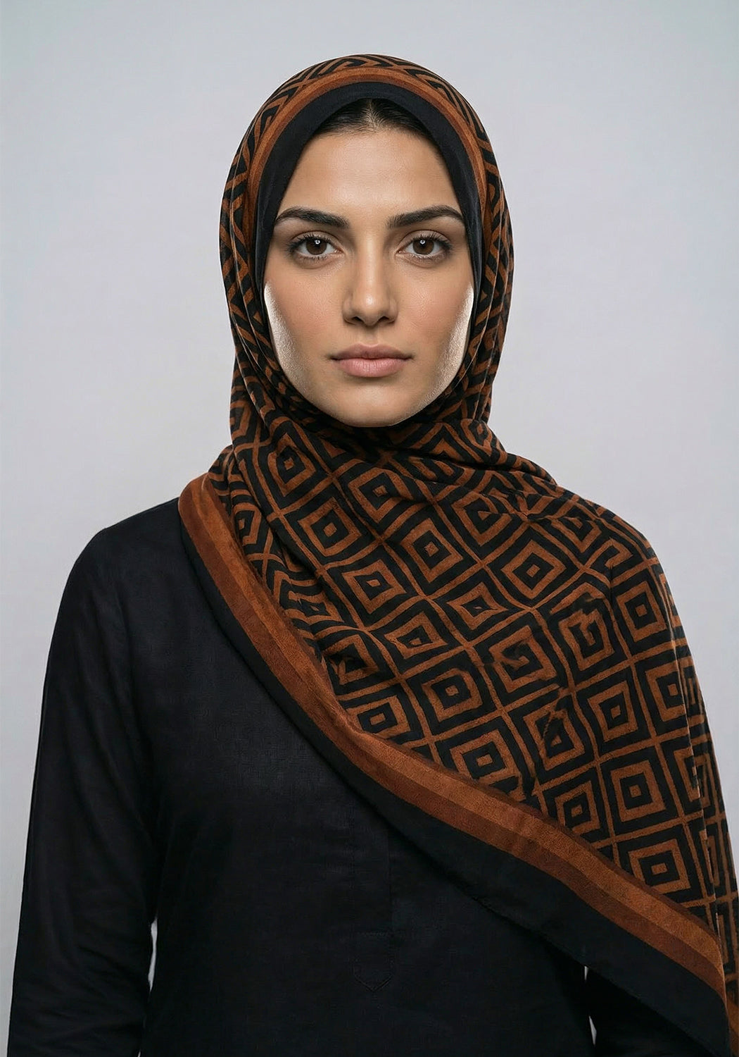 Taabah Hijab Brown
