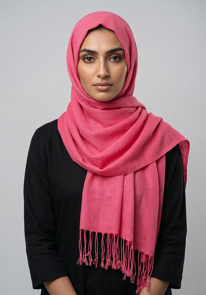 Arezoo Turkish Lawn Hijab - Pink
