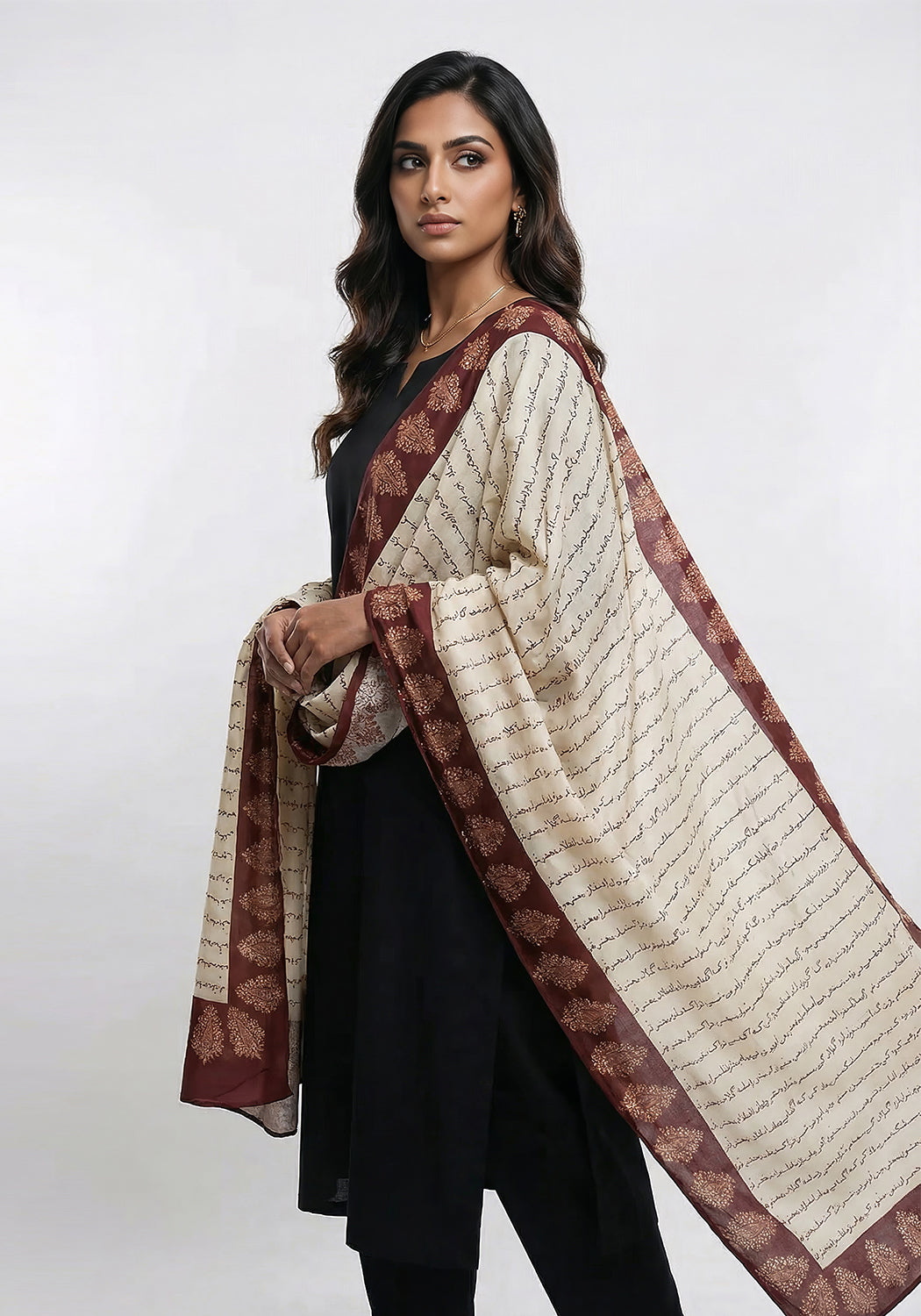 Dastan-e-dil Odhni - Cream