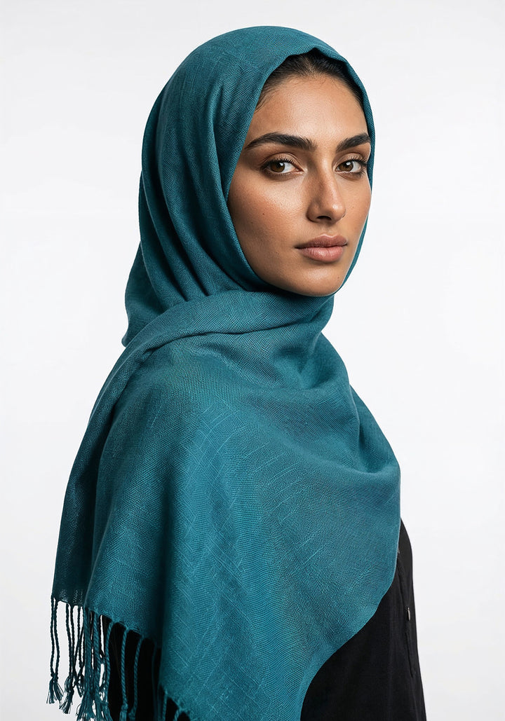 Arezoo Turkish Lawn Hijab - Classic Green