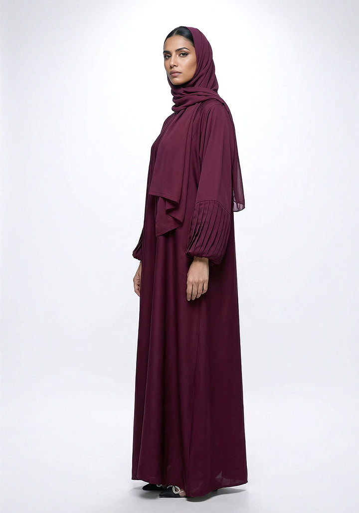 Maroon Summit ABAYA - Signature
