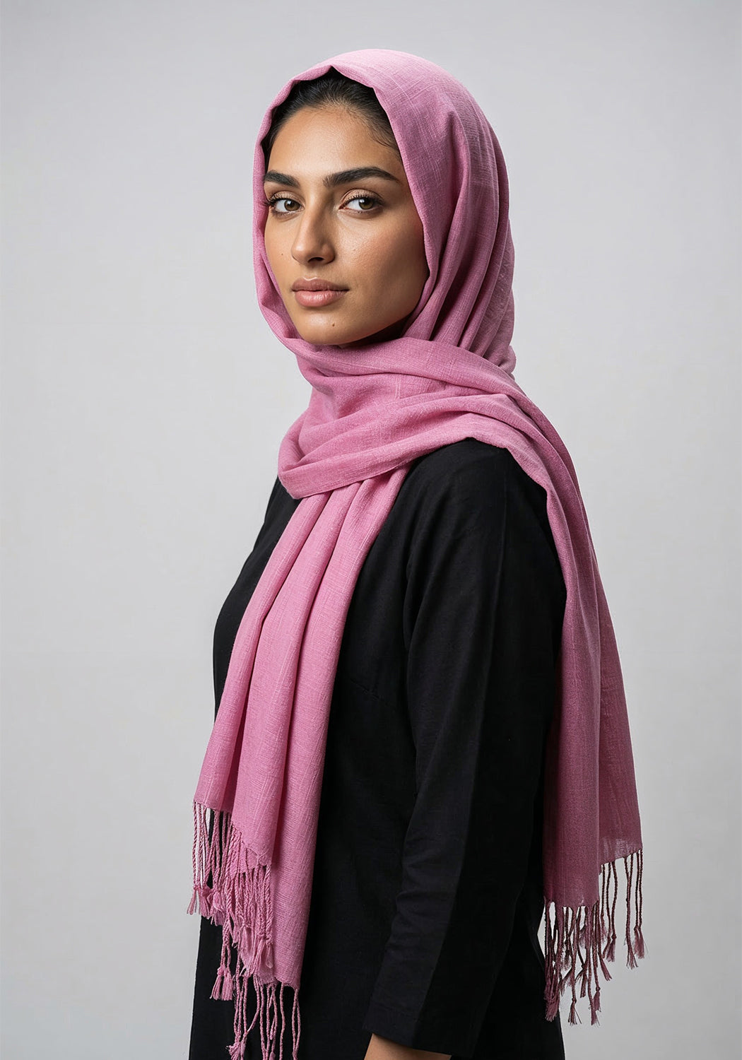 Arezoo Turkish Lawn Hijab - Purple