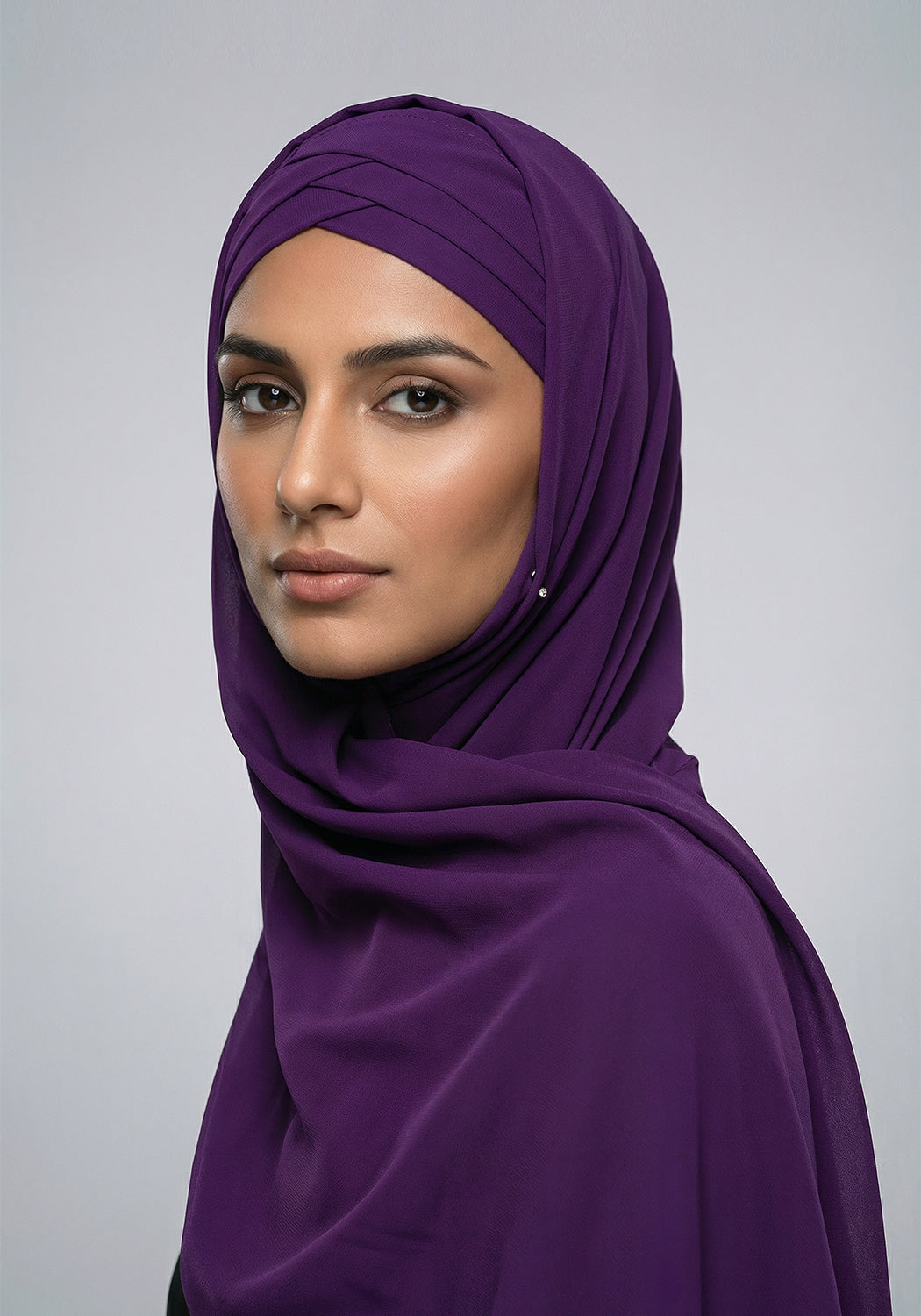 Jasmine Ready to Wear Hijab - Purple