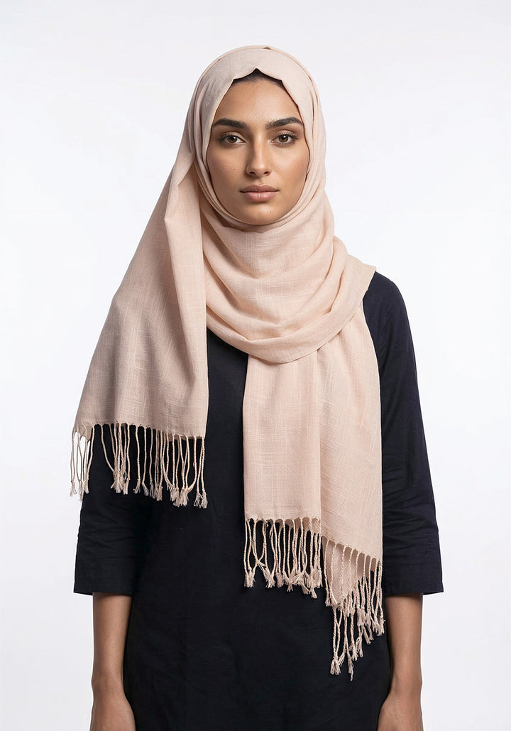 Arezoo Turkish Lawn Hijab - Cream