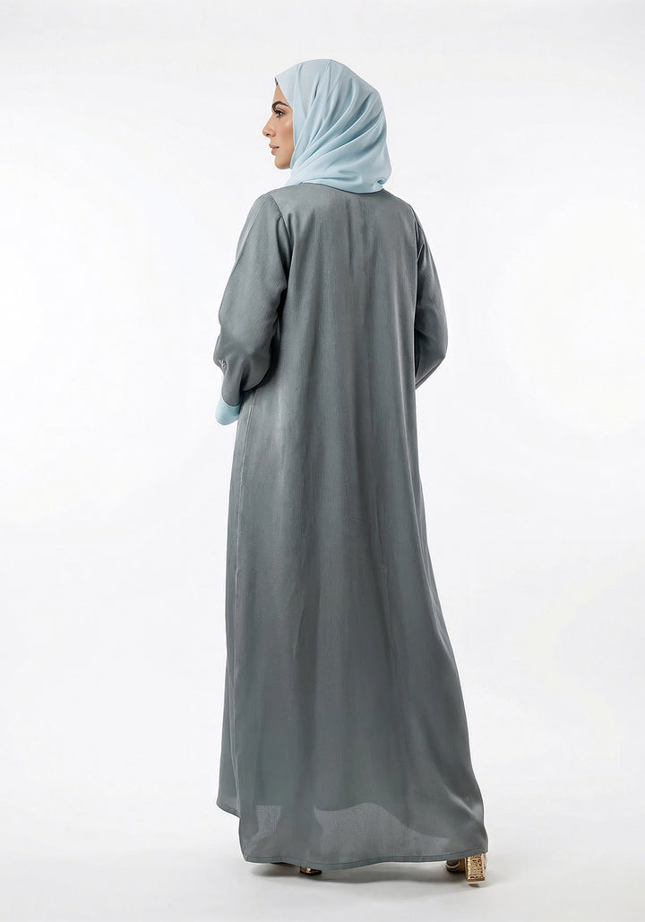 Mistline Luxe Abaya - Skyline