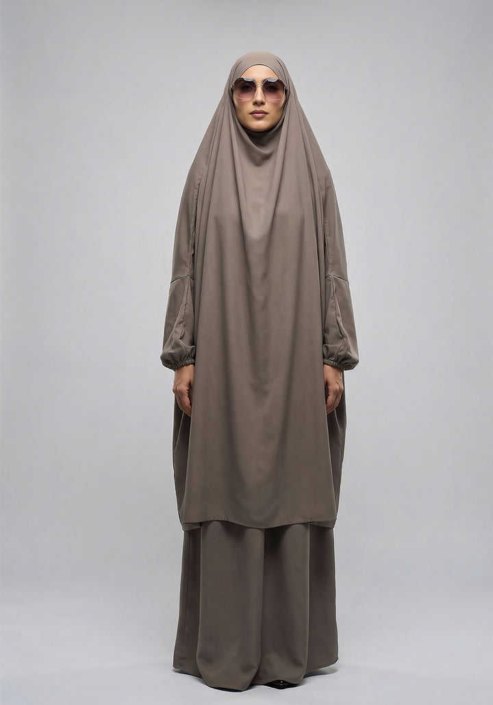 Two-Piece Jilbab - Olive