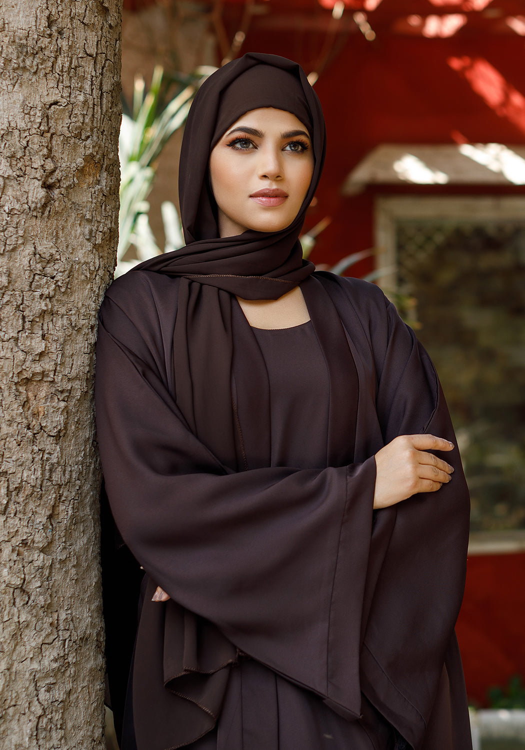 Double Layered Abaya