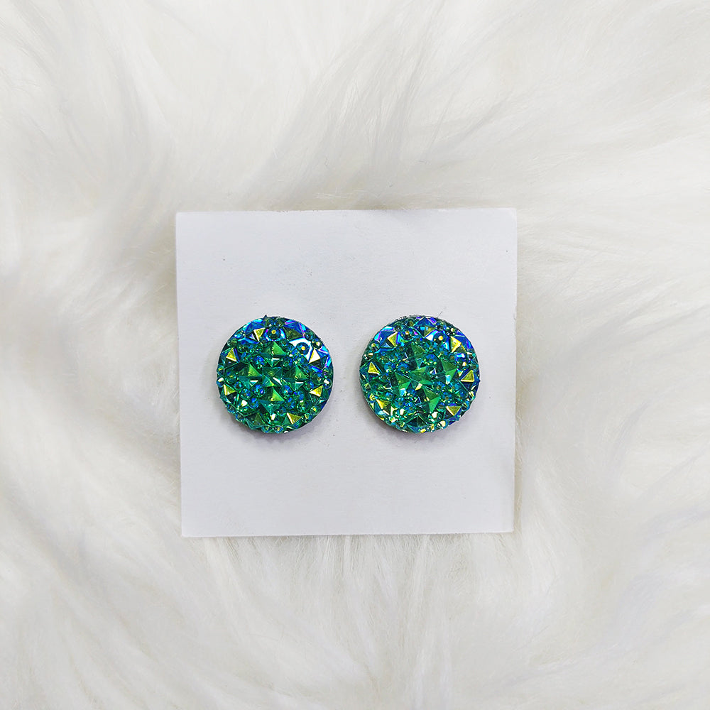 Crystal Emerald Magnet Pins