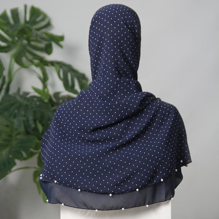 Makhana Double Layered (Navy Blue)