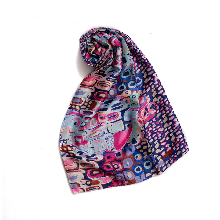 Farah Mix Forest Silk Hijab