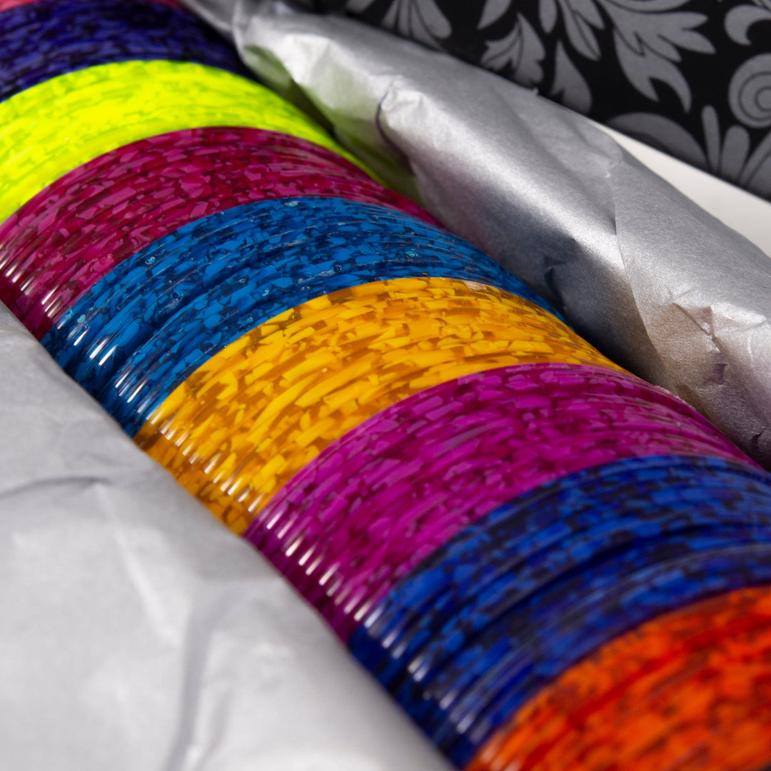 Pattern colorful bangles